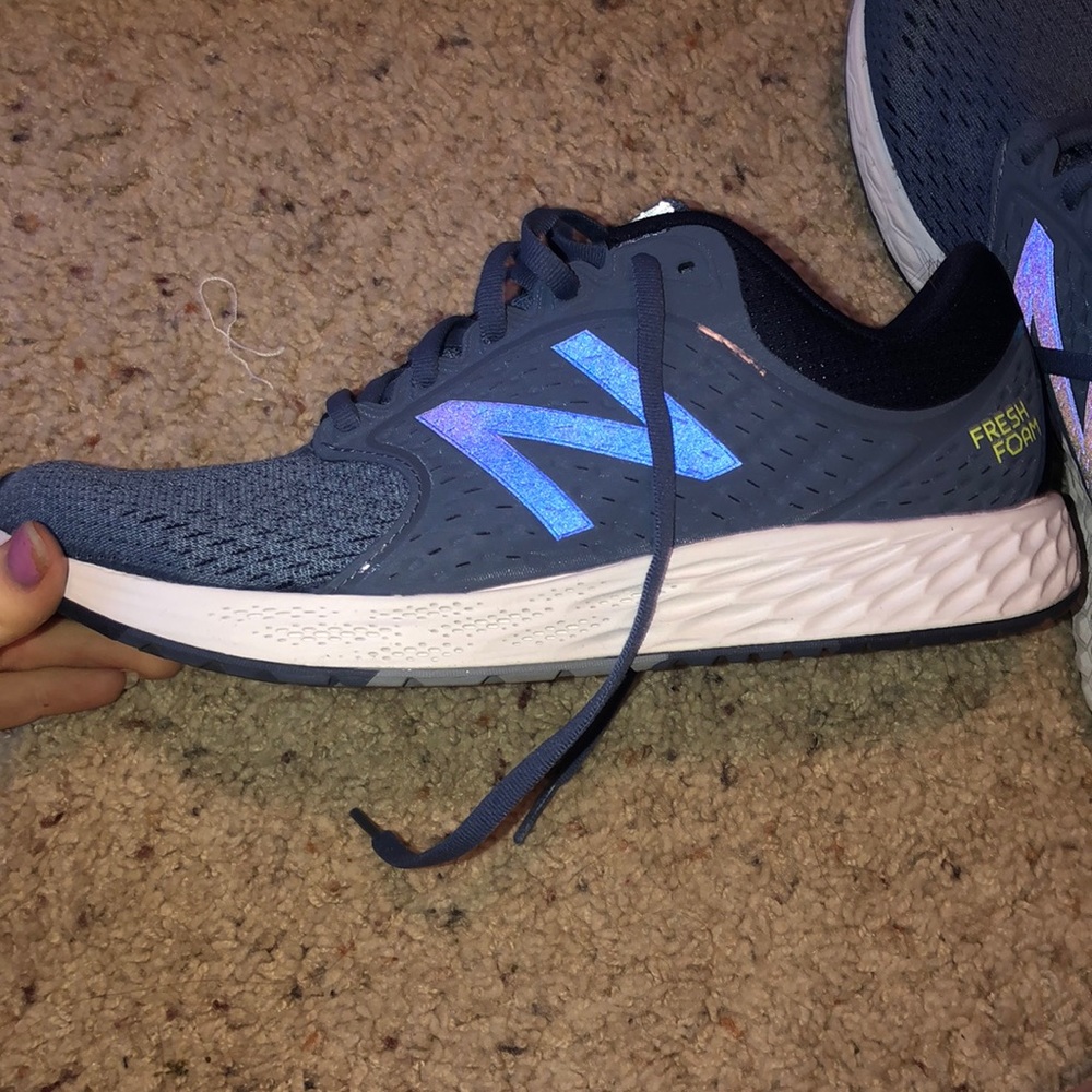 new balance running shoes—RED PAIR ONLY AVAILABLE